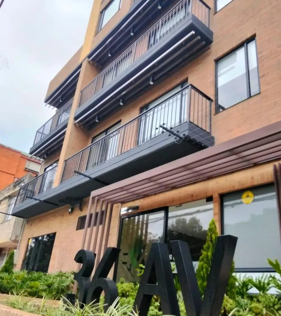 36Av Apto 202 Bogotá Apartmán